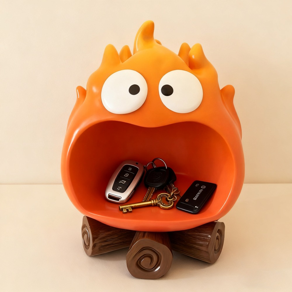 Home Decor Y2K - New Calcifer Fire Desktop Decoration Creative