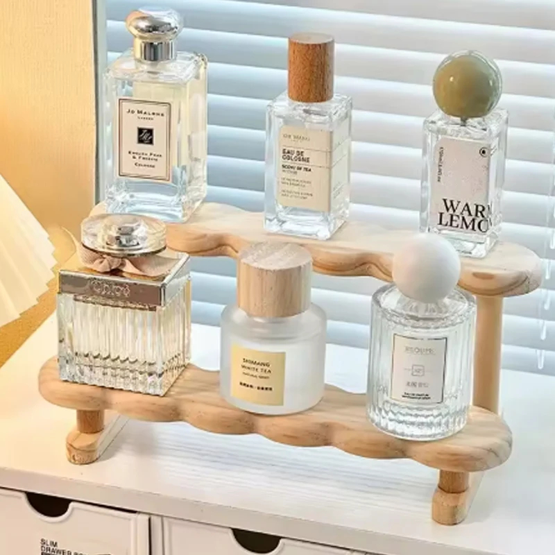3 Tier Display Pure Solid Wood - Home Decor Y2K ulasan dan harga