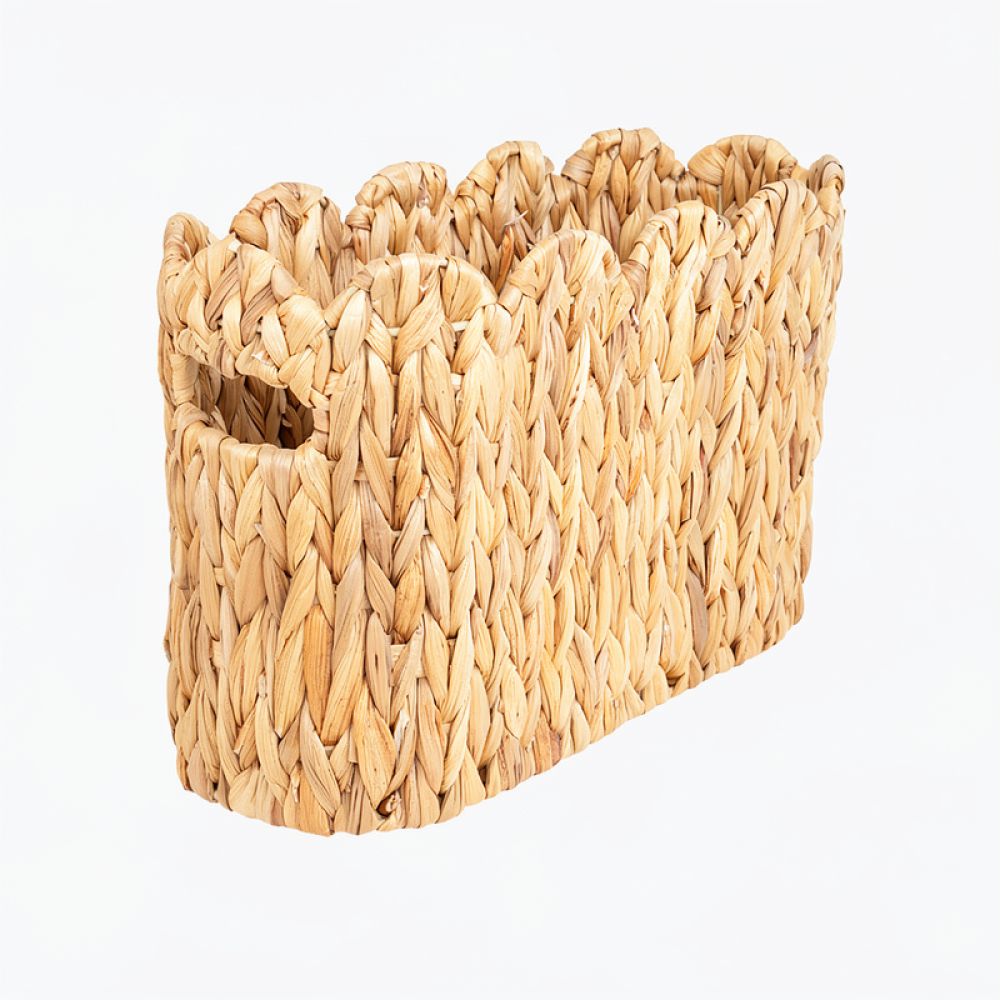 Scallop Shape Seagrass Storage - Home Decor Magazine ulasan dan harga