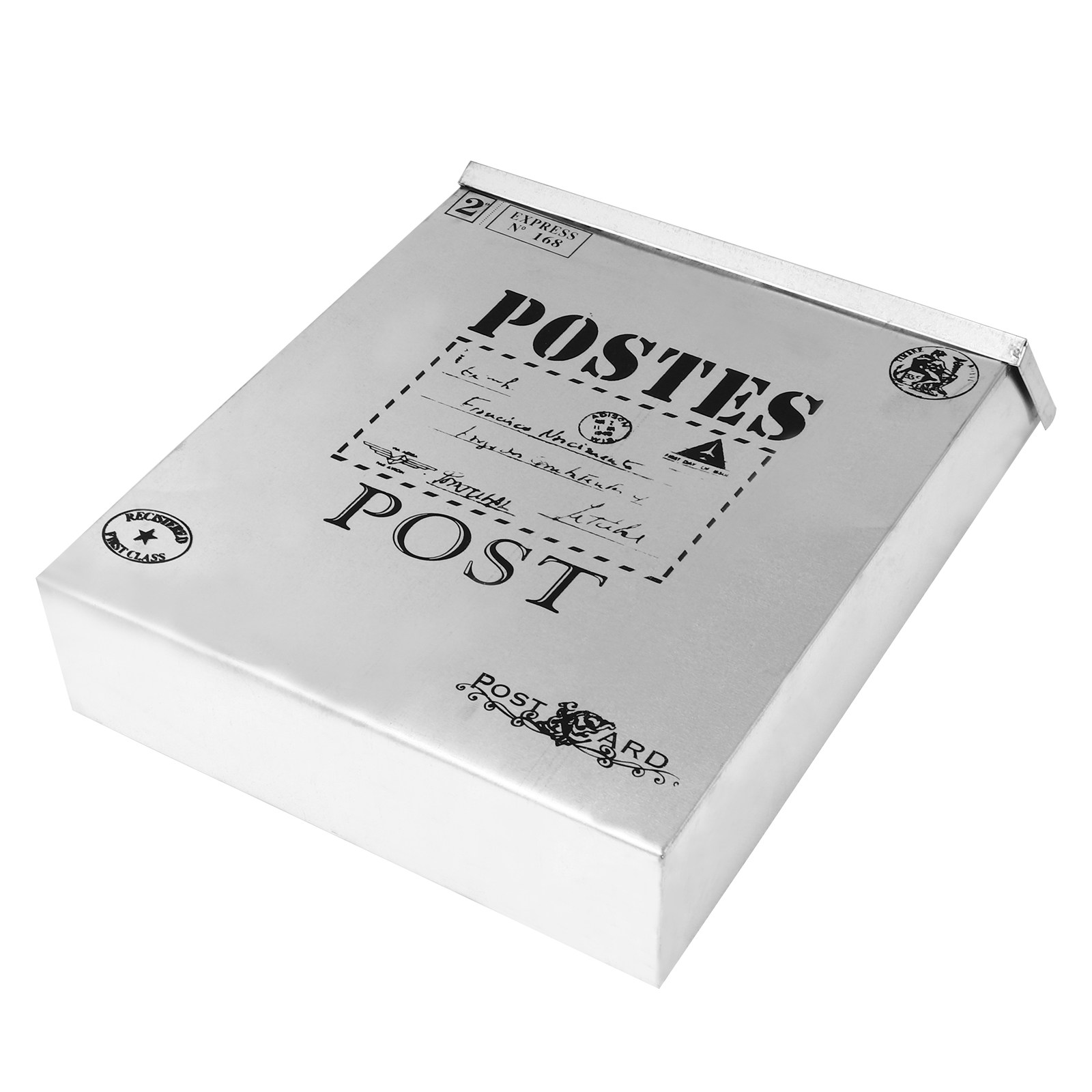 1Pcs Vintage Tin Mailbox Lette - Home Decor Magazine ulasan dan harga