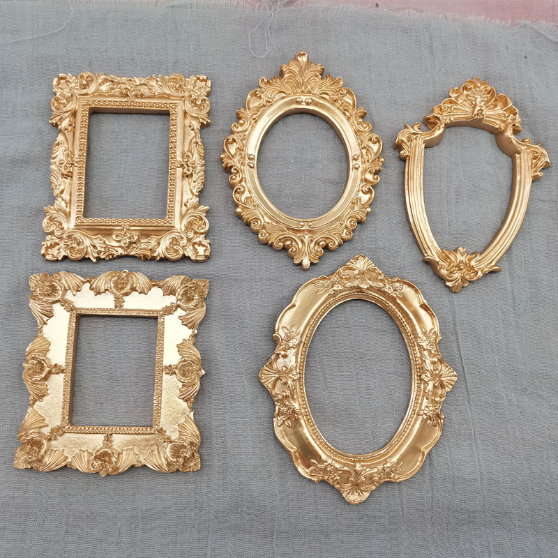 Mini gold Small Photo Frame Sh - Bamboo Photo Frame ulasan dan harga