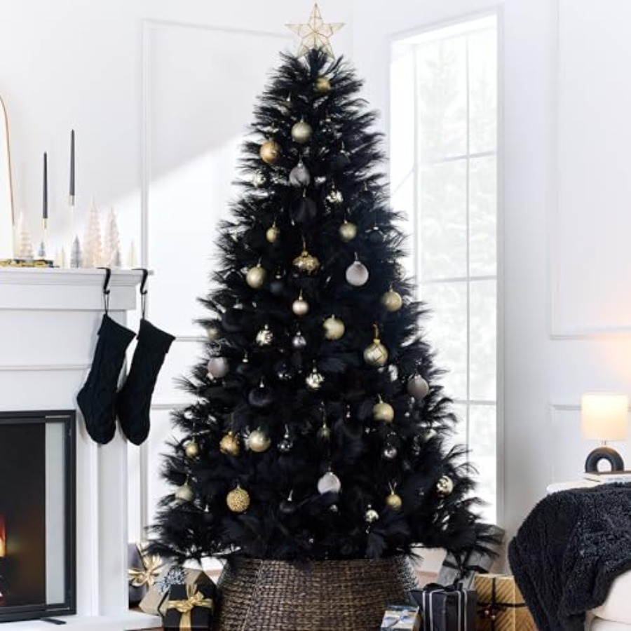 Christmas tree decor: artifici - Pampas Grass Decor ulasan dan harga
