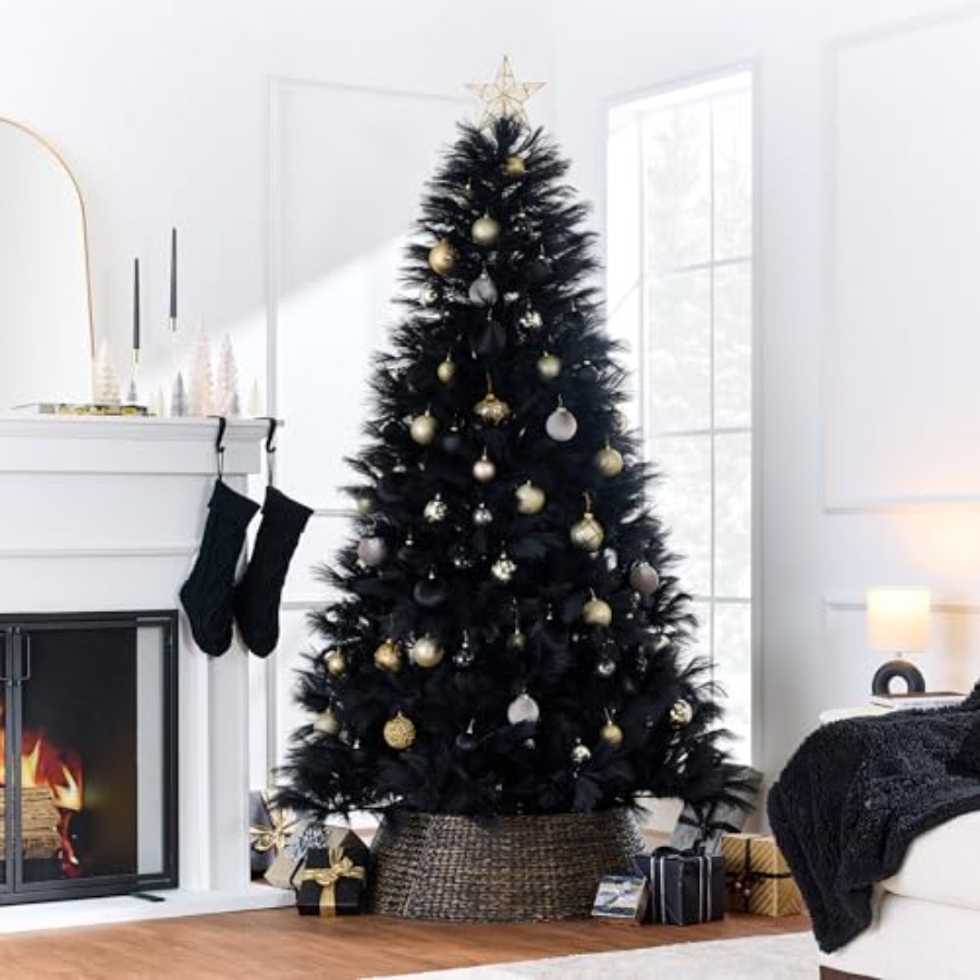 Christmas tree decor: artifici - Pampas Grass Decor ulasan dan harga