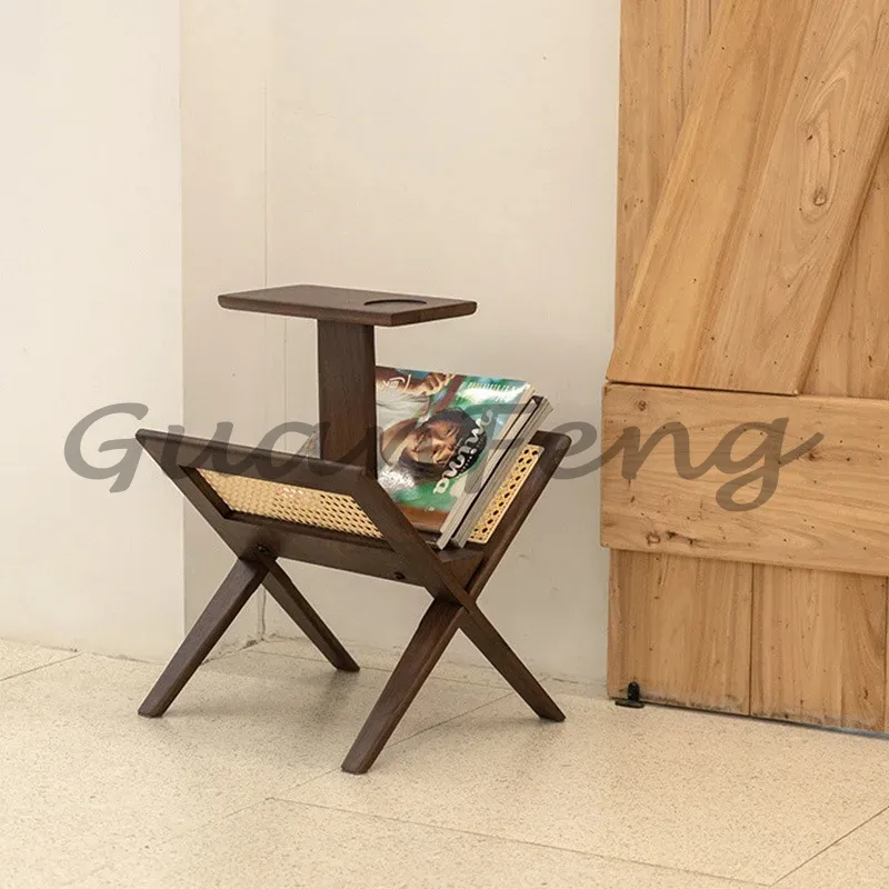 Style Solid Wood Rattan Storag - Home Decor Magazine ulasan dan harga