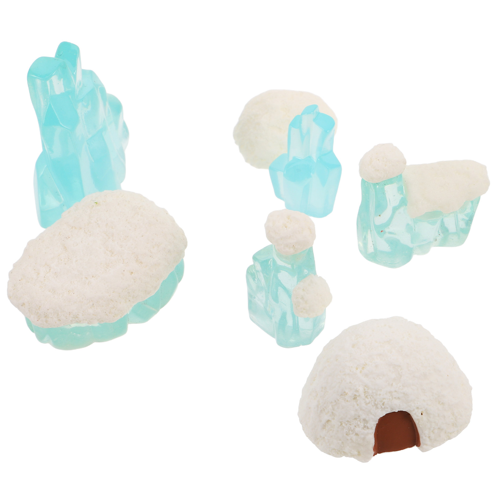 7Pcs Lifelike Resin Set Micro  - Home Decor Theme ulasan dan harga