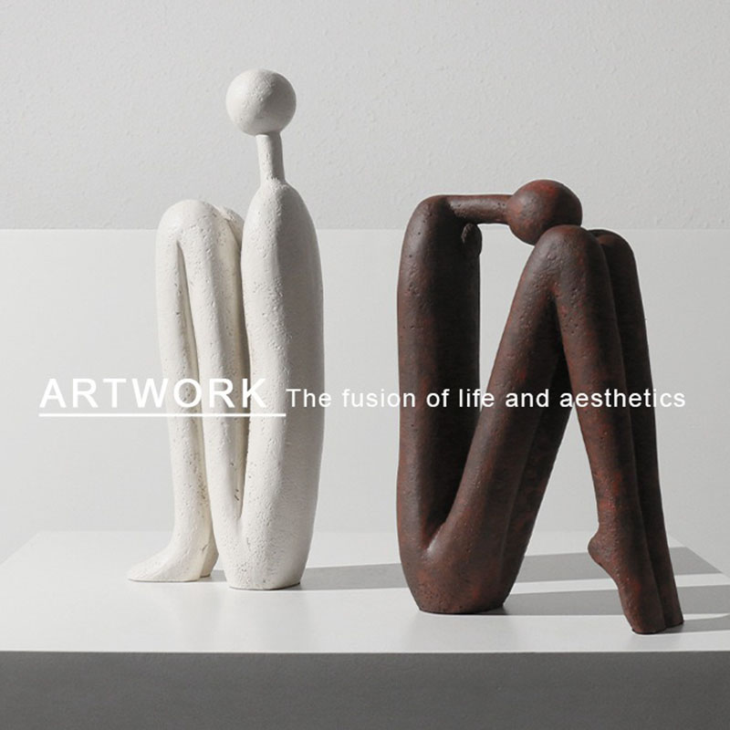 Korean Abstract Art Figure Sta - Home Decor Za ulasan dan harga
