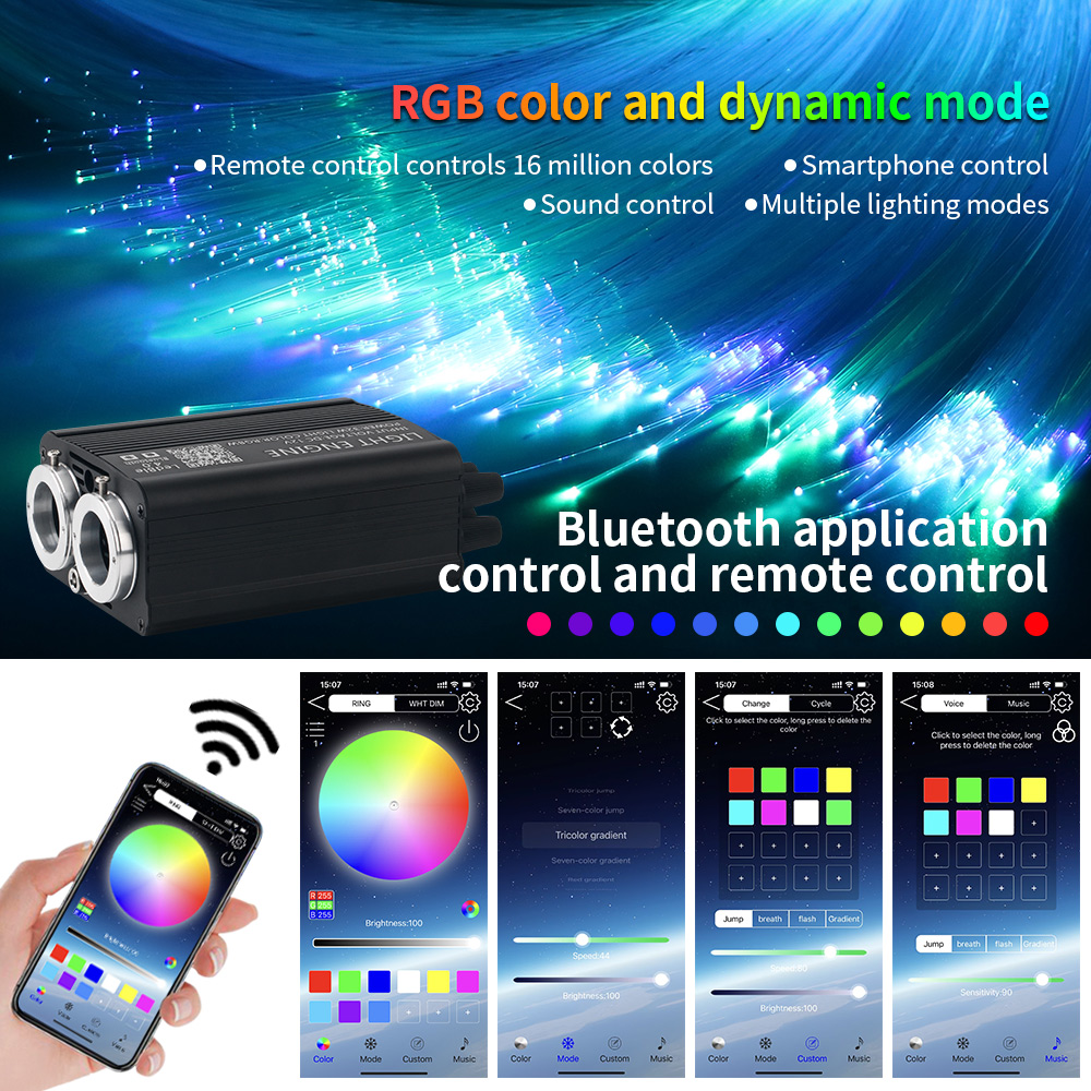 16W Car Starry Sky Light Car H - Home Decor Free App ulasan dan harga