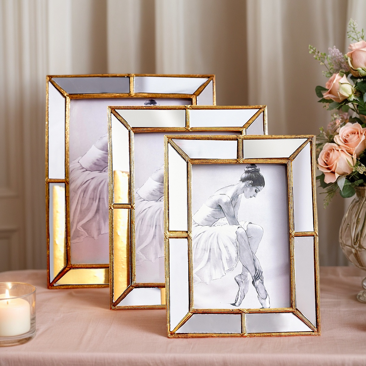 1PC, A Photo Frame with a Simp - Bamboo Photo Frame ulasan dan harga