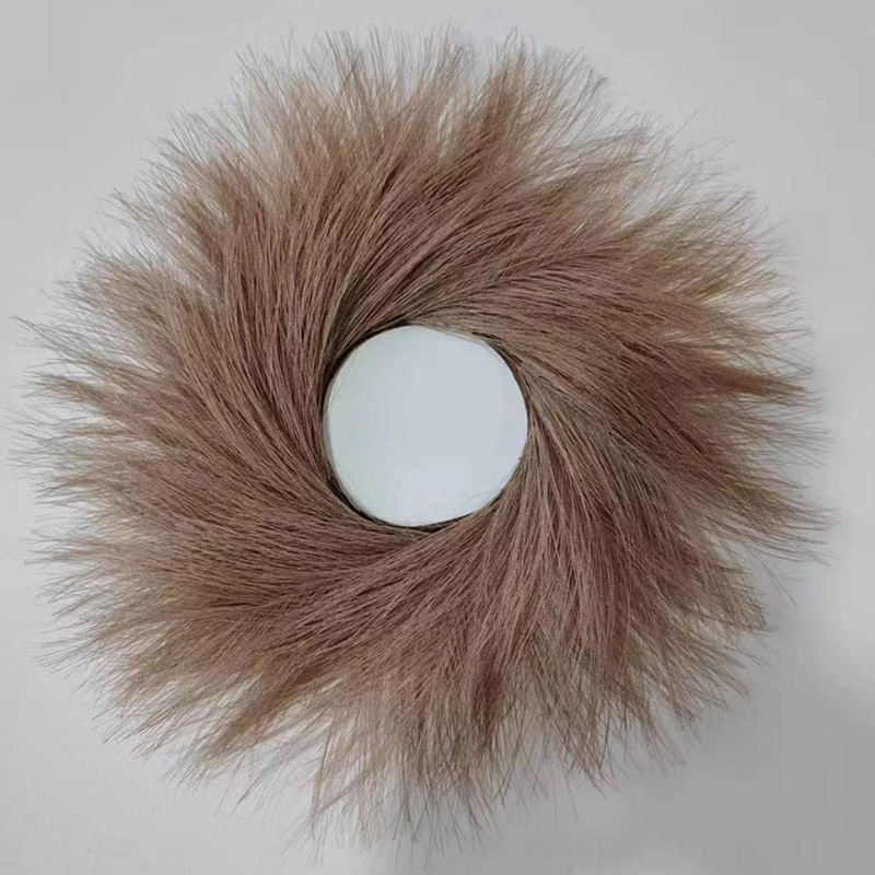 Artificial Reed Wreath Door Ha - Pampas Grass Decor ulasan dan harga
